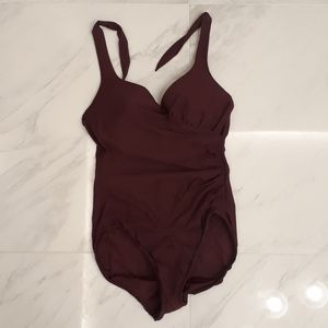 swimsuit with matching skirt